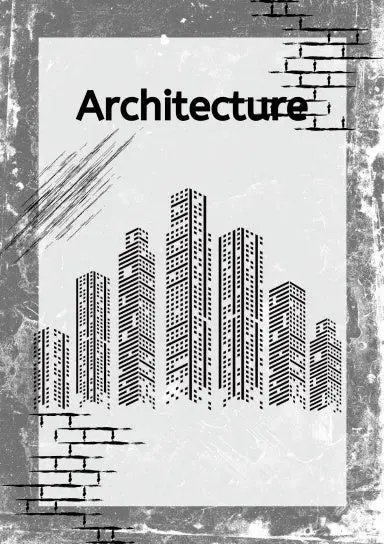 Architecture Colouring Book 1