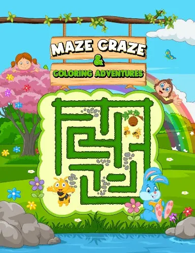 Maze Craze & Coloring Adventures 1