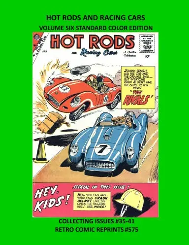 Hot Rods And Racing Cars  Volume Six Standard Color Edition 1