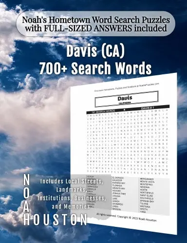 Noahõs Hometown Word Search Puzzles With Full-Sized Answers Included Davis (Ca) 1