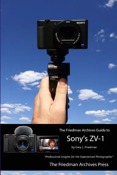 The Friedman Archives Guide To Sony's Zv-1 1