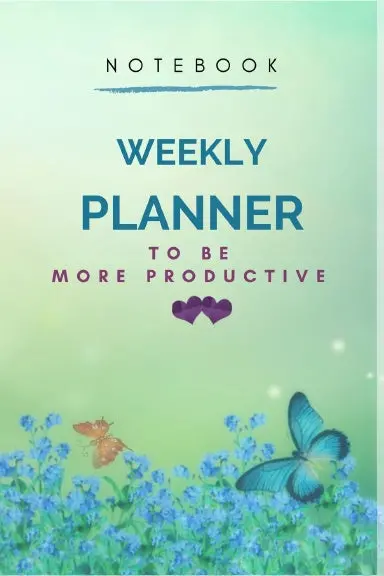 Weekly Planner To Be More Productive 1