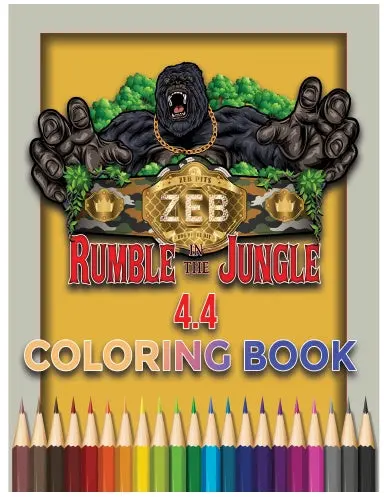 Rumble In The Jungle 4,4 Coloring Book 1