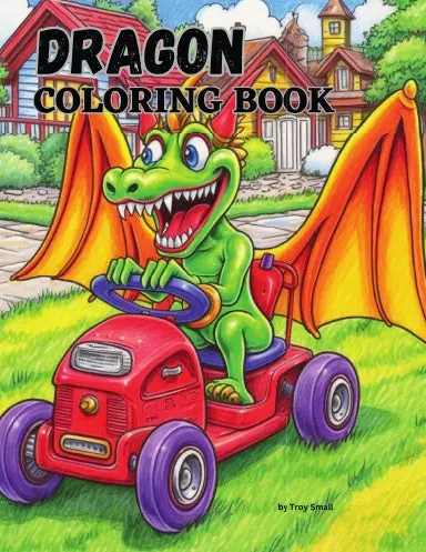 Fantasy Dragon Coloring Book 1