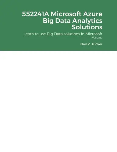 552241A Microsoft Azure Big Data Analytics Solutions 1