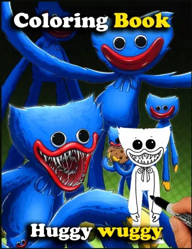 Huggy Wuggy Coloring Book 1