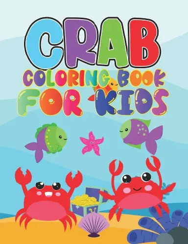 Crab Coloring Book For Kids 1