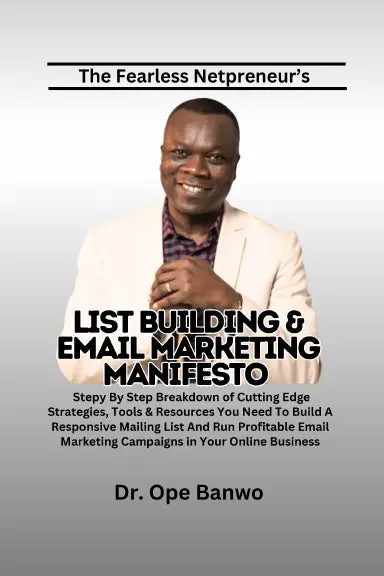 List Building & Email Marketing Manifesto 1