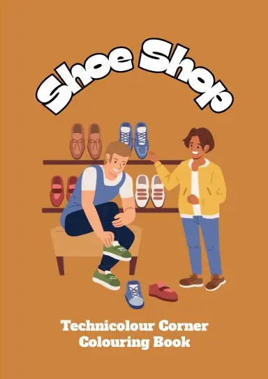 Shoe Shop Colouring Book 1