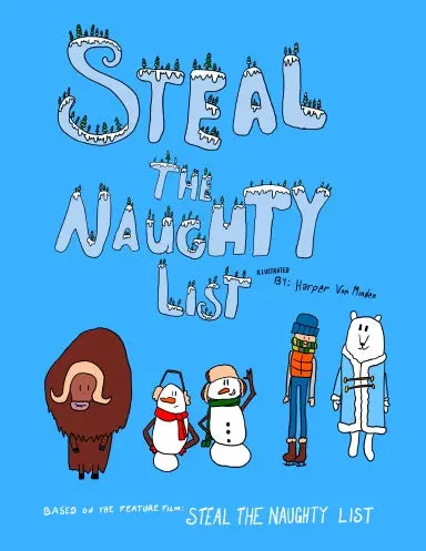 Steal The Naughty List Coloring Book 1
