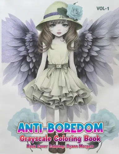 Antiboredom Grayscale Coloring Book Vol 1 (Paperback) 1