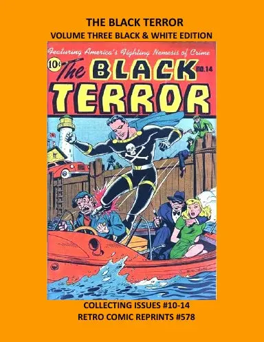 The Black Terror Volume Three Black & White Edition 1