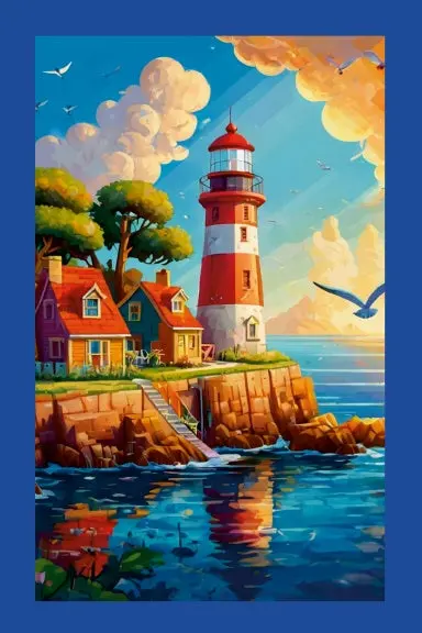 Colorful Dreams By The Sea 1