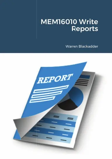 Mem16010 Write Reports 1