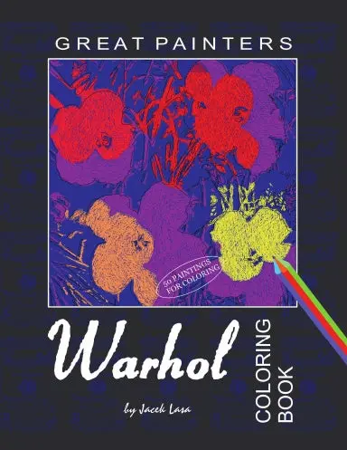 Great Painters Warhol Coloring Book 1
