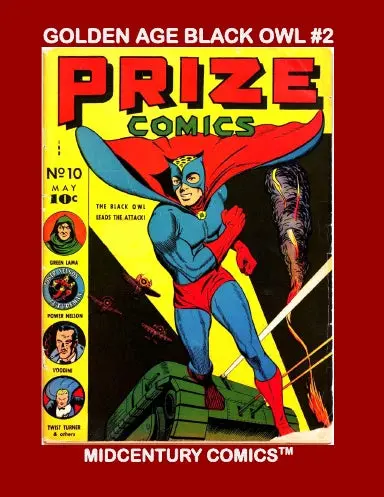 Golden Age Black Owl #2 1