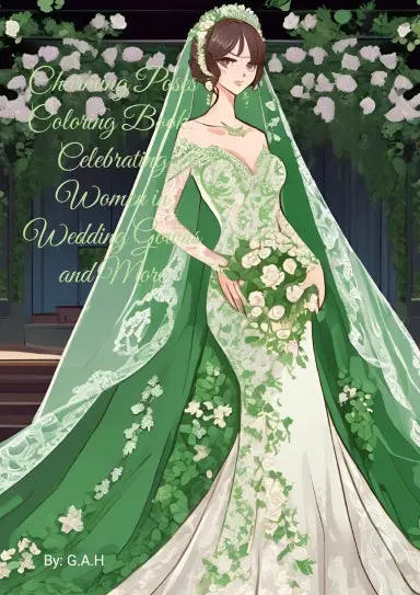 Charming Poses Coloring Book 1