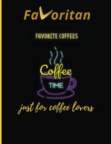 Favorite Coffees [Neon Cover] (Diaries, Journals, Notebooks) 1