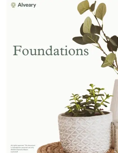 Foundations Notebook (Perfect Bound) 1