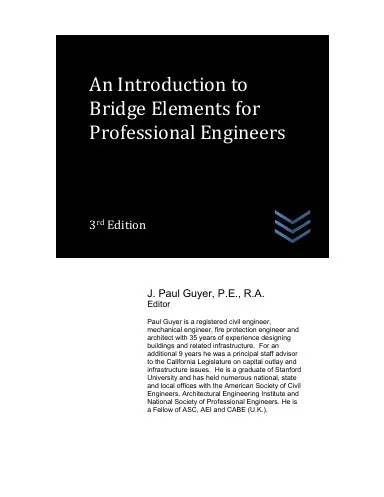 An Introduction To Bridge Elements For Professional Engineers 1