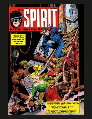 The Spirit Master Crime Fighter Pre Code Superhero Comics & Magazine 1