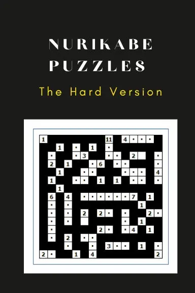Nurikabe Puzzles 1