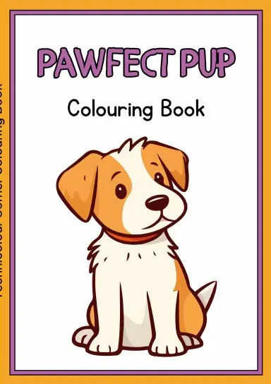 Pawfect Pup Colouring Book 1