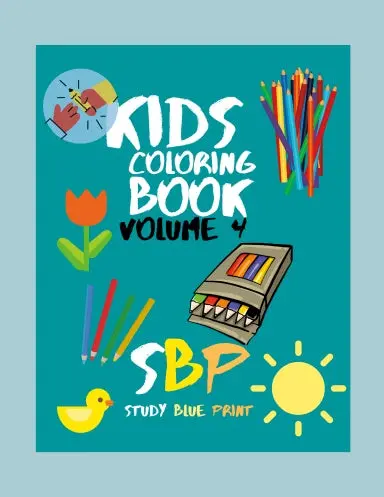 Kids Coloring Book: Volume 4 1