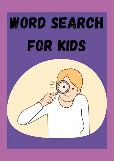 Word Search For Kids 4-8 1