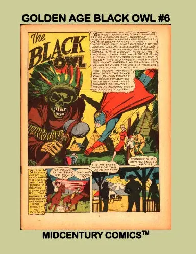 Golden Age Black Owl #6 1