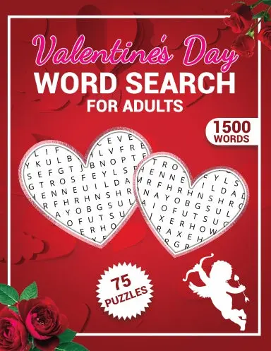 Valentine's Day Word Search For Adults 1