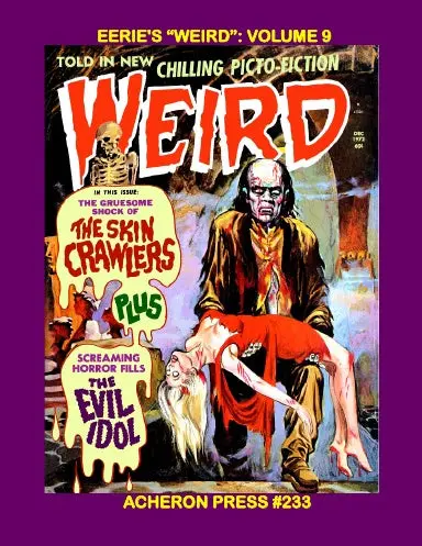 Eerie's "Weird" Volume 9 Softcover B&W 1