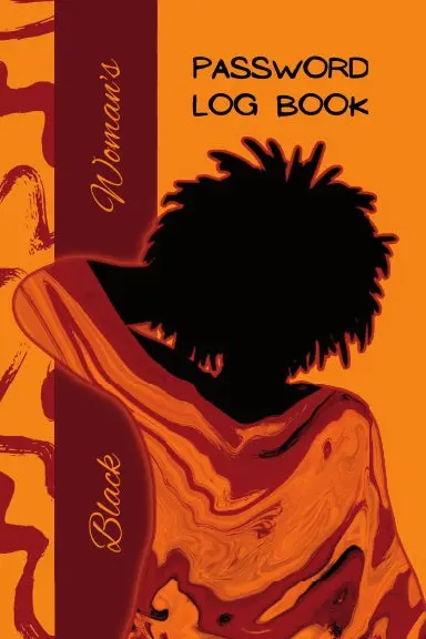 Black Woman's Password Log Book 1