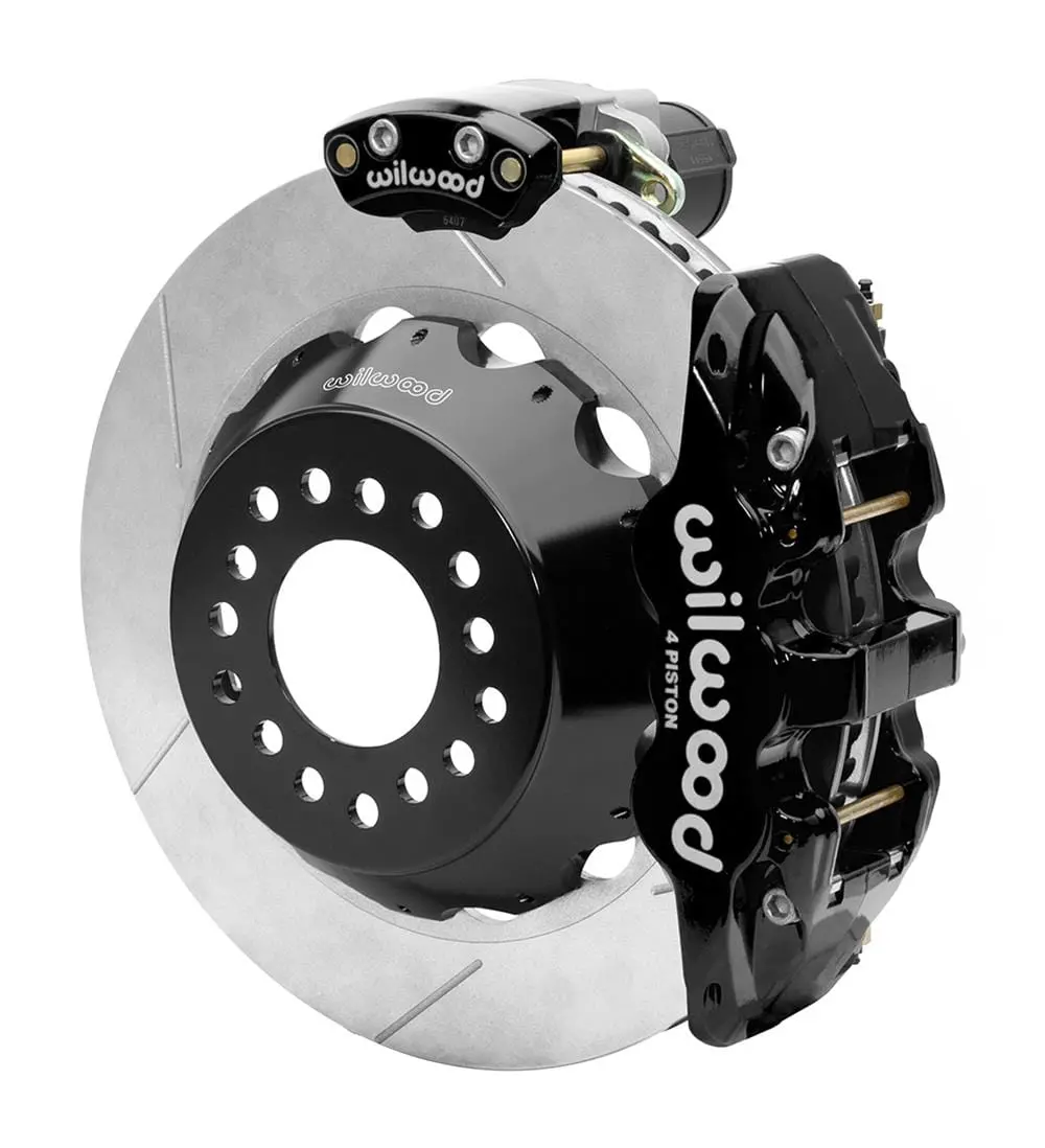 Wilwood Aero4 Rear Electronic Parking Brake Conversion Kit – Compact & Reliable 1