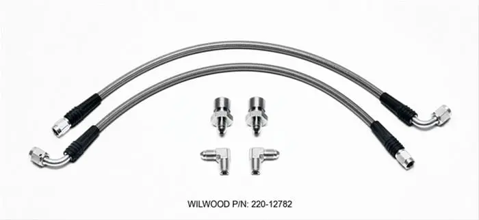 Wilwood 220-12782 Stainless Steel Brake Flexline Kit 1