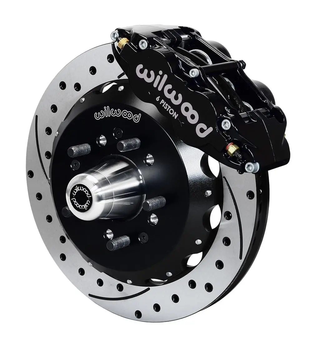 Wilwood 140-12307-D Forged Superlite 6R Front Big Brake Kit – 14" Rotor Compatible 1