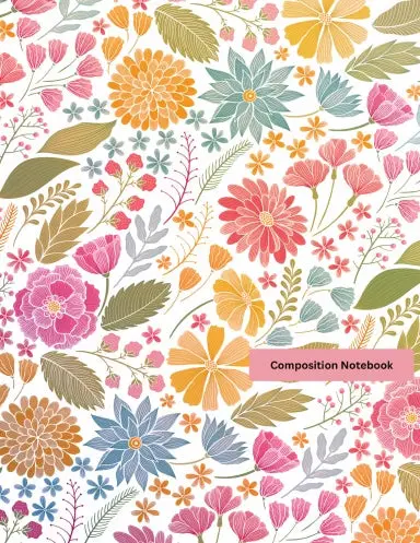 Aesthetic Floral Notebook 1