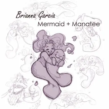 Mermaid + Manatee 1