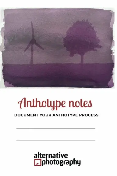 Anthotype Notes 1