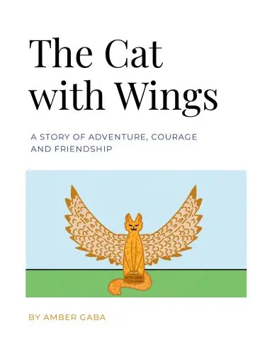 A Cat With Wings. By Amber Gaba 1