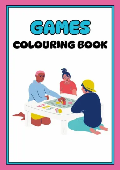 Games Colouring Book 1