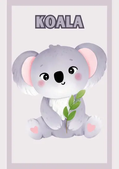 Koala Colouring Book 1
