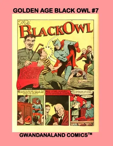 Golden Age Black Owl #7 1