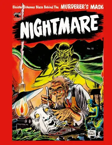 Nightmare No.10 The Murderer's Mask Pre Code Horror Comics & Magazine 1