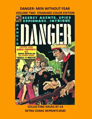 Danger: Men Without Fear  Volume Two Standard Color Edition 1