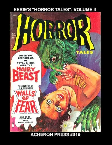 Eerie's "Horror Tales" Volume 4 Softcover B&W 1