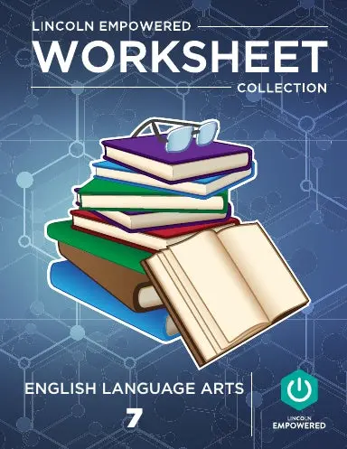 English Language Arts 7 - Worksheet Collections 1