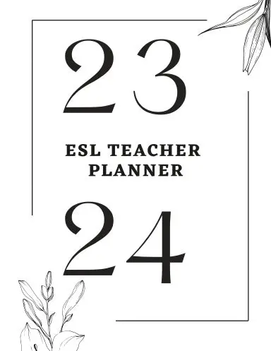 Esl Teacher Planner 1