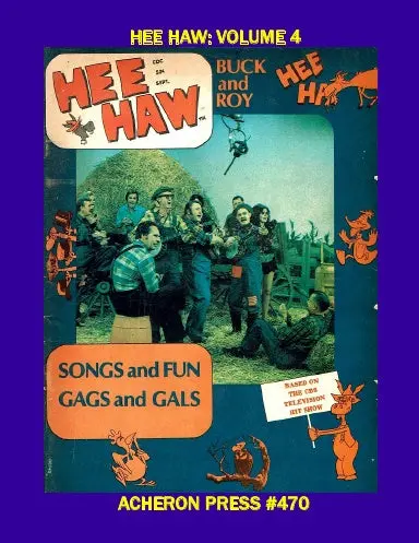 Hee Haw Volume 4: The Magazine B&W Softcover 1