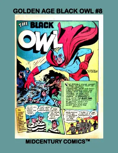 Golden Age Black Owl #8 1